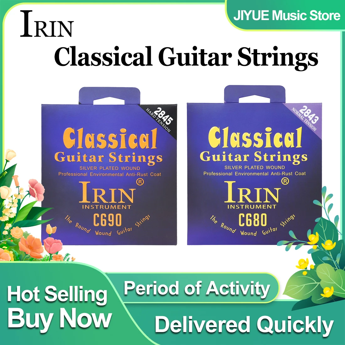 Classical Guitar Nylon - IRIN Senar Gitar Klasik Nilon Berlapis