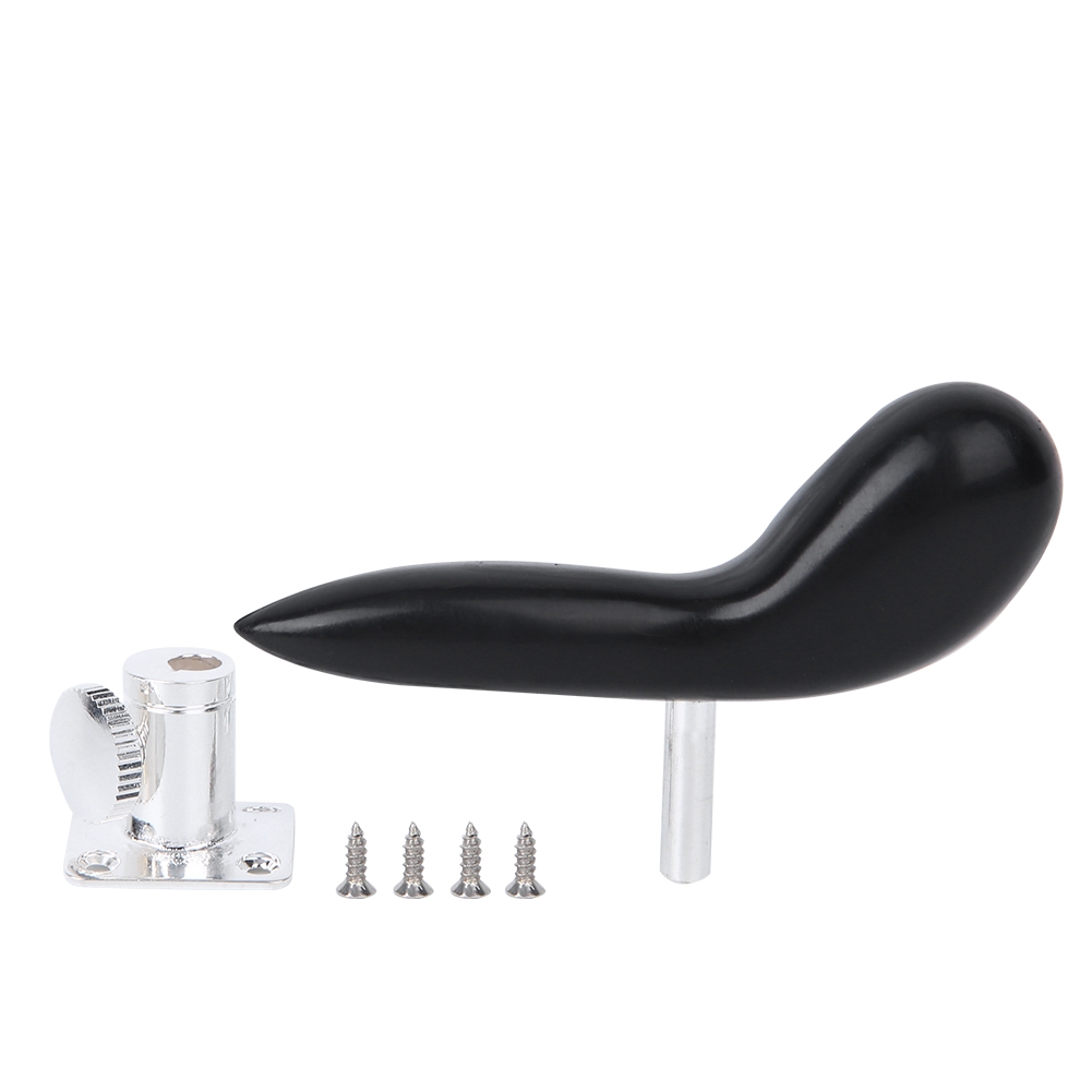 Musical Instrument Bassoon - Penyangga Tangan Bassoon Perak Hitam Plastik