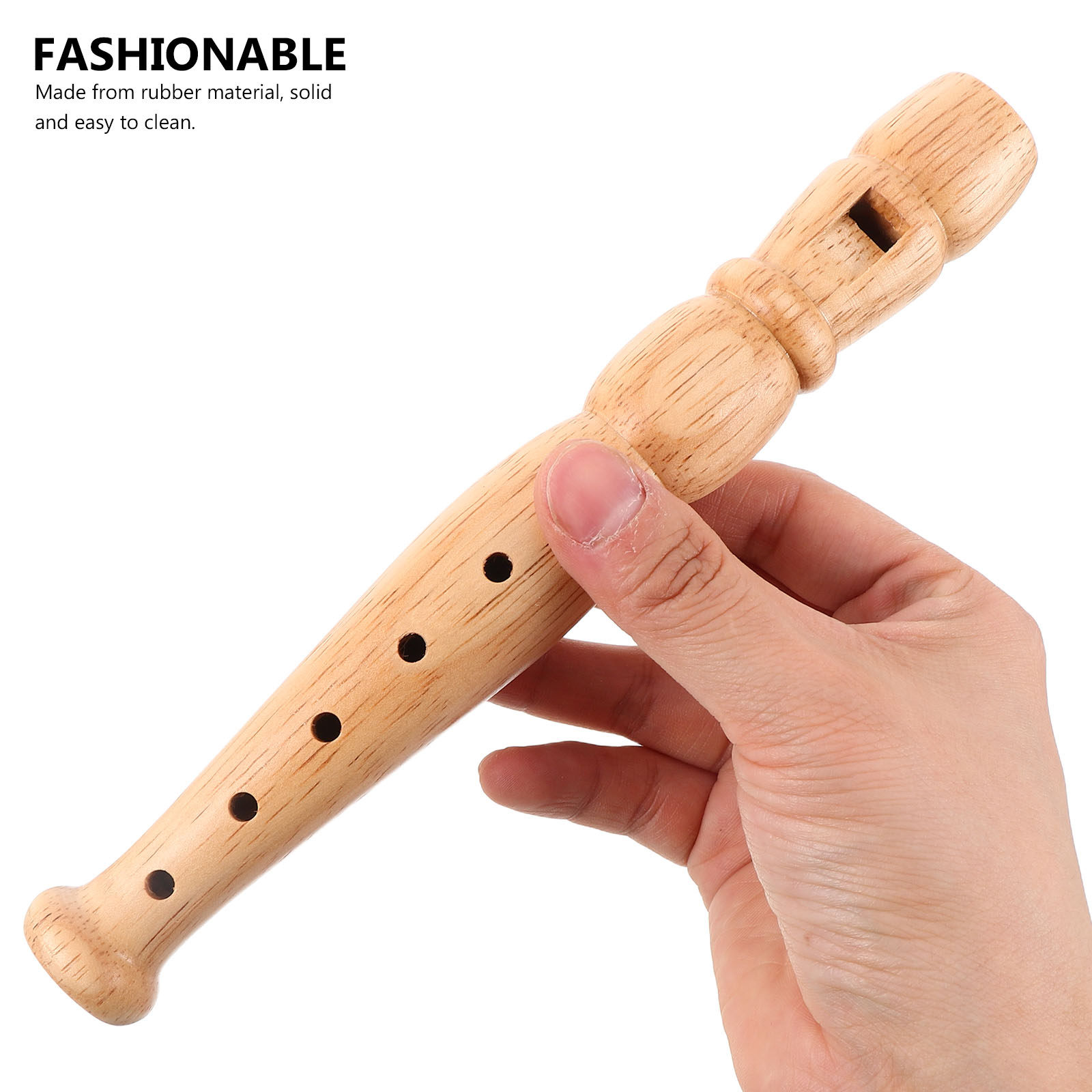 Musical Instrument Piccolo - Rekorder Kayu 6 Lubang untuk Pemula,