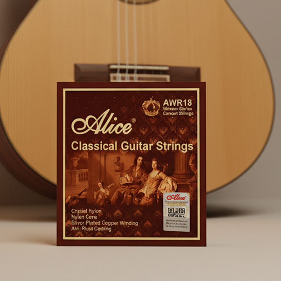 Classical Guitar Nylon - Senar Gitar Klasik Alice AWR18 Nilon