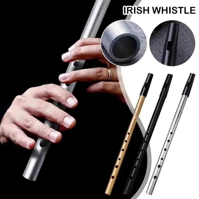 Tin Whistle Flute - Miwayer peluit Irlandia asli seruling C/D