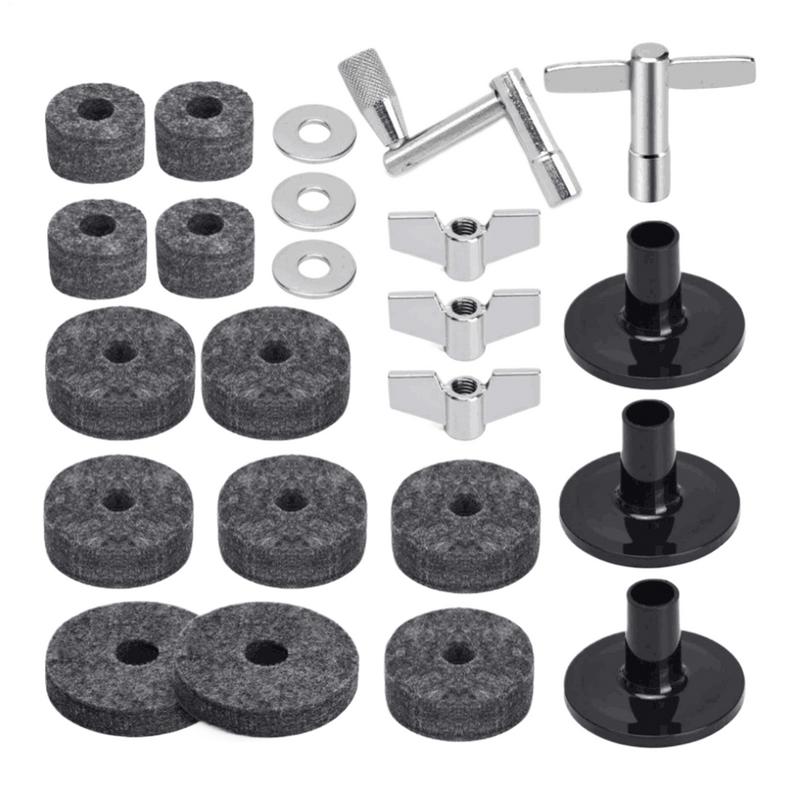 Musical Instrument Family - Drum Felt Washer Anti-selip Alat Musik