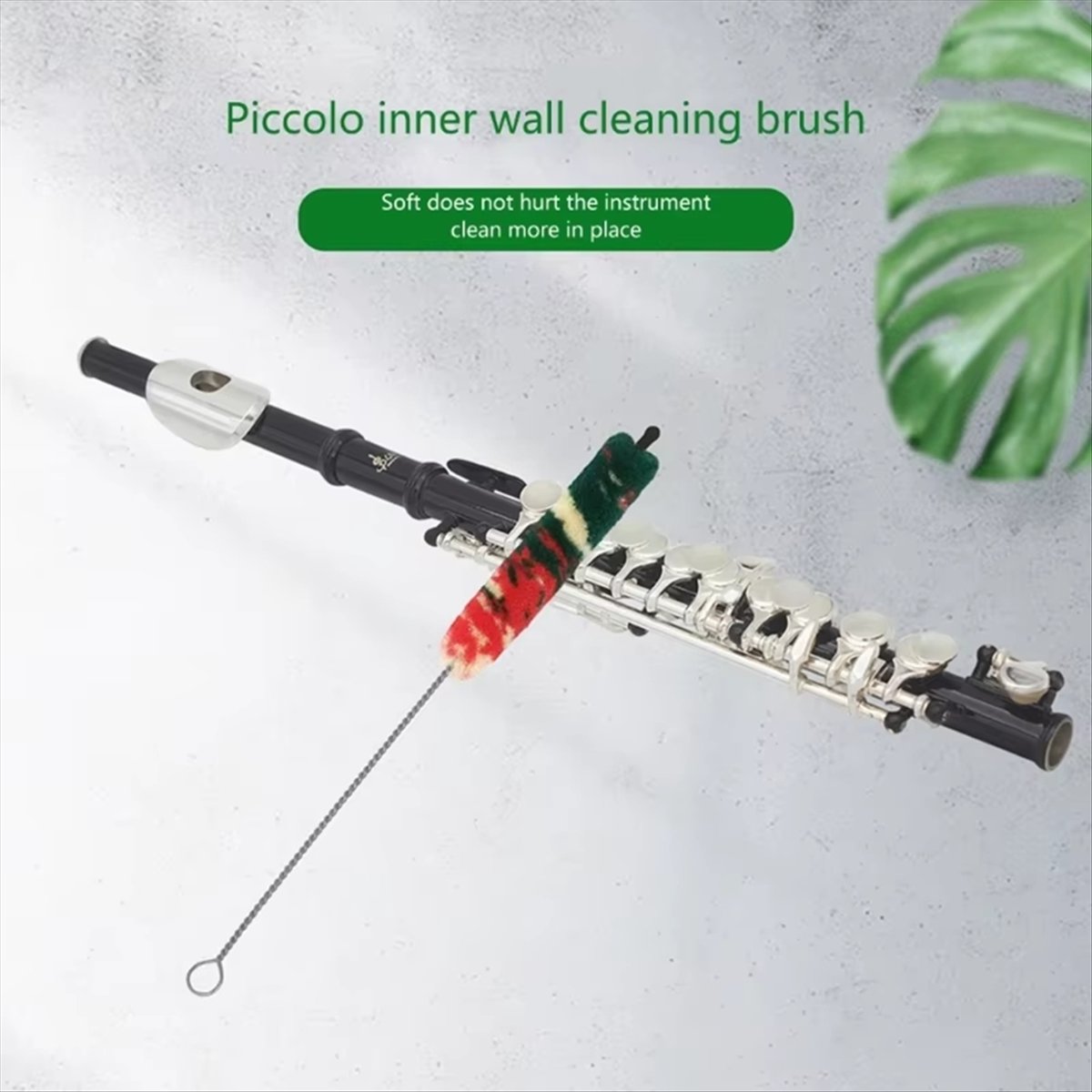 Musical Instrument Piccolo - Alat Pembersih Seruling ABPF Sikat Pembersih