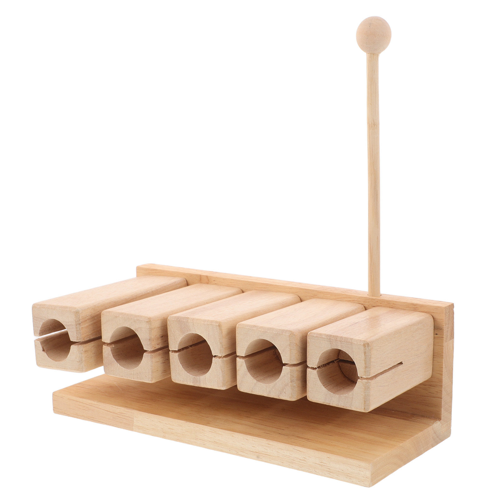 Musical Instrument Family - Instrumen Perkusi Kayu Blok Suara Alami