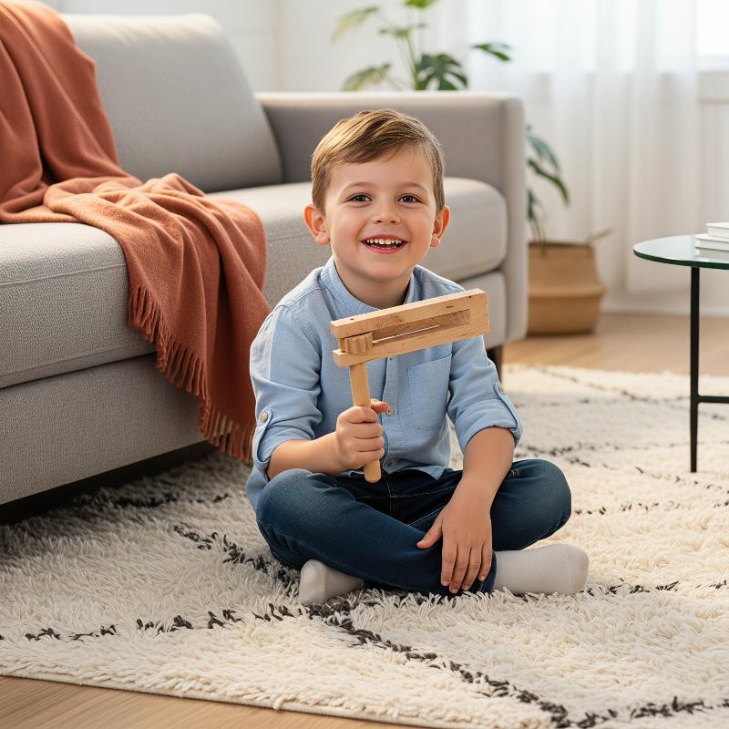 Alat Musik Kayu Genggam Berben - Musical Instrument Family ulasan dan harga