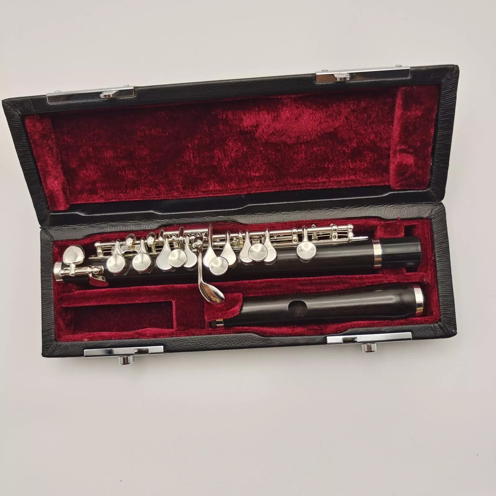 Piccolo Dengan Case C Key Pita - Musical Instrument Piccolo ulasan dan harga
