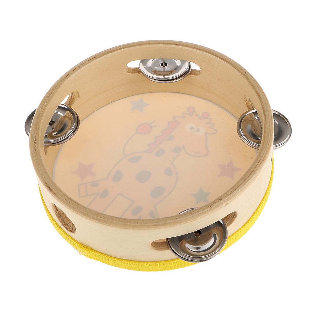 Tamborin Kayu Kecil, Alat Musi - Musical Instrument Tambourine ulasan dan harga