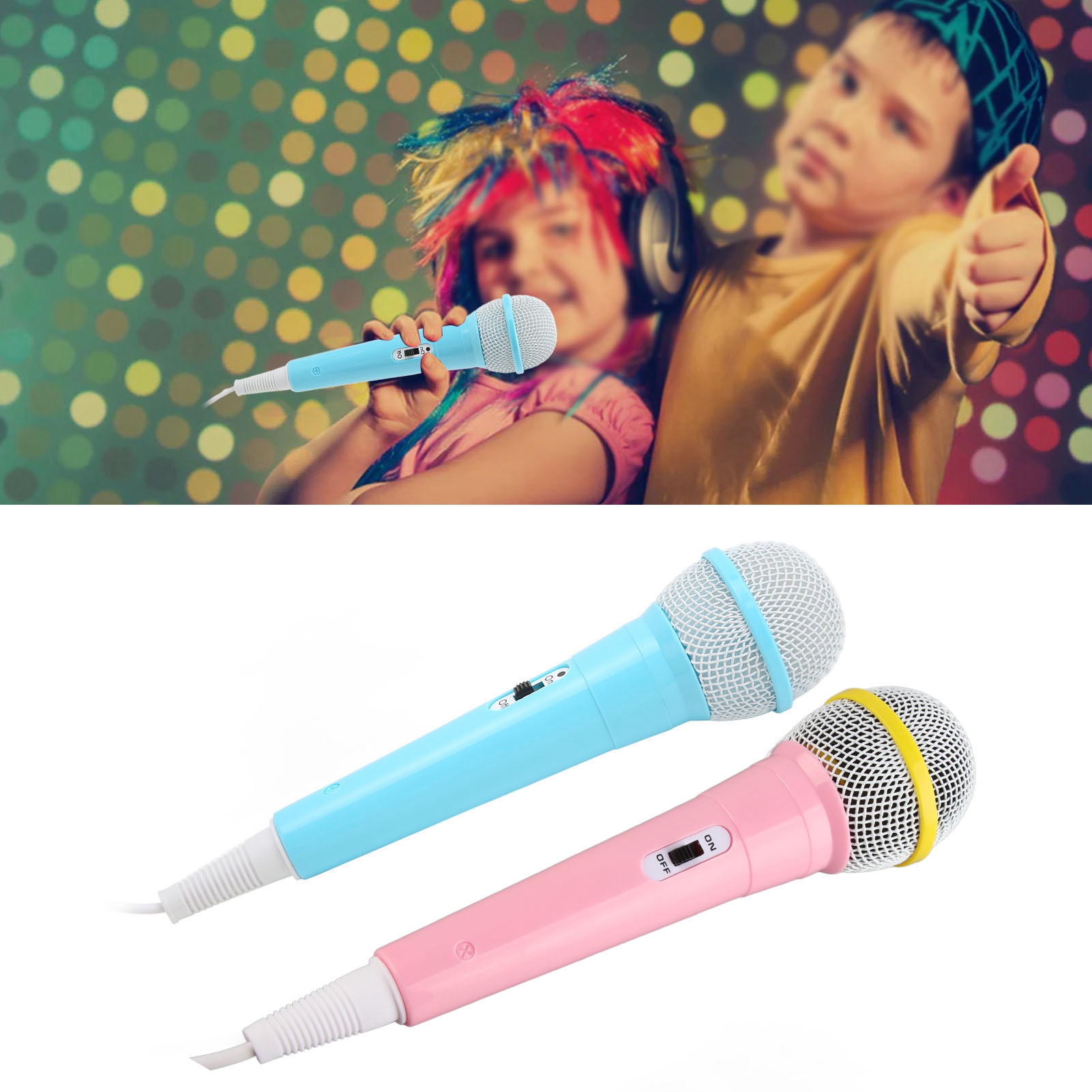Mikrofon Berkabel Anak-anak Mi - Musical Instrument Family ulasan dan harga