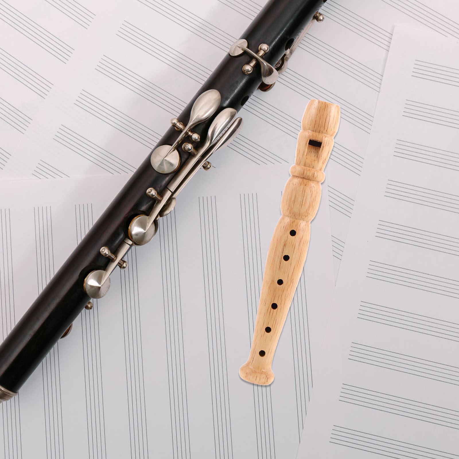 Rekorder Kayu 6 Lubang untuk P - Musical Instrument Piccolo ulasan dan harga