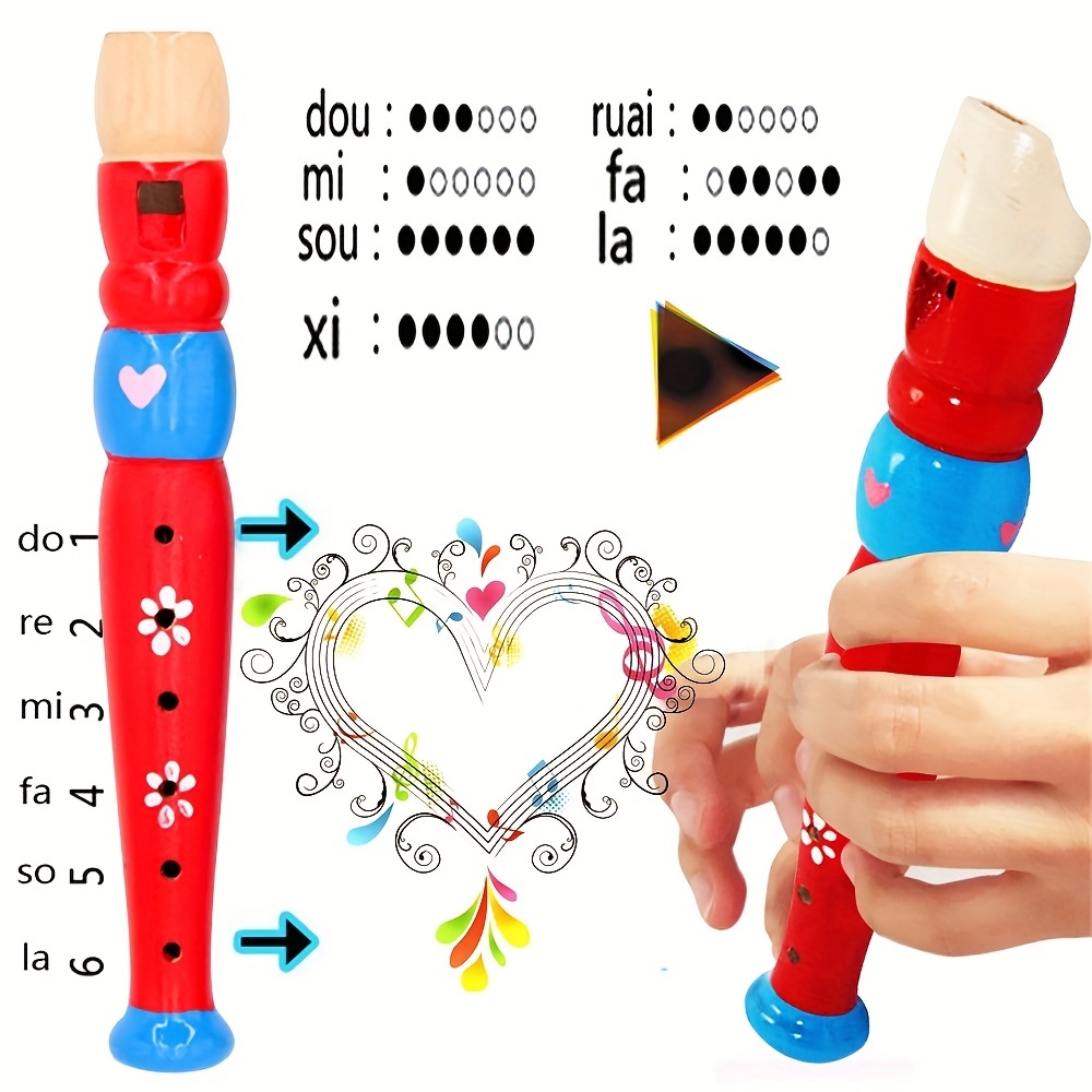 1 Buah Seruling Kayu 6 Lubang  - Musical Instrument Piccolo ulasan dan harga