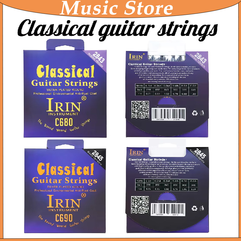IRIN Set Senar Gitar Klasik Ni - Classical Guitar Nylon ulasan dan harga