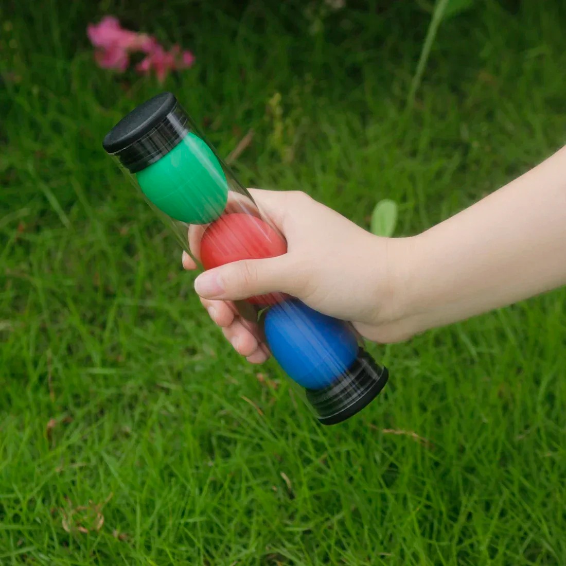 IRIN 3 Buah Telur Pasir Warna- - Musical Instrument Maraca ulasan dan harga