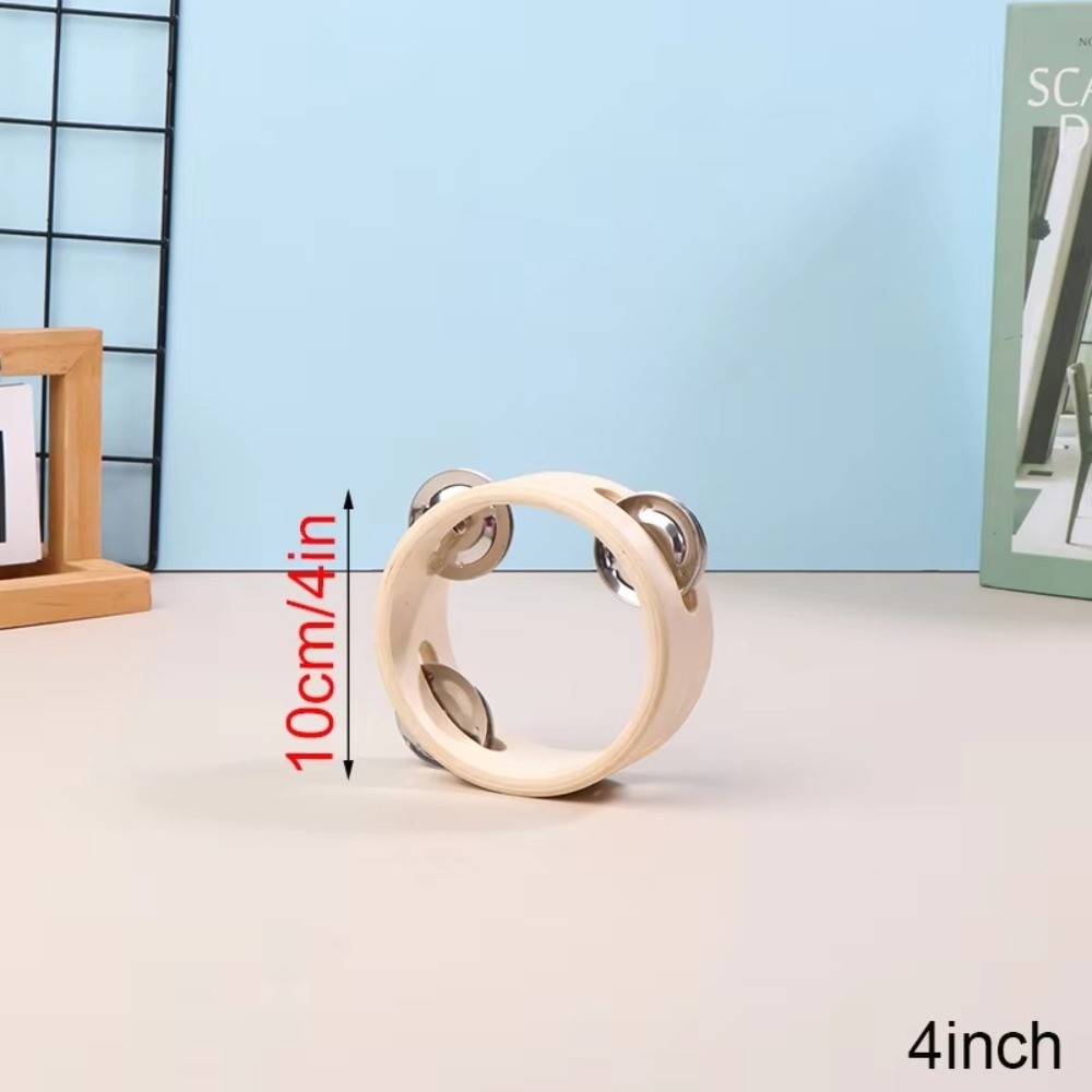 Drum Tangan Kayu Baru Ukuran 4 - Musical Instrument Tambourine ulasan dan harga