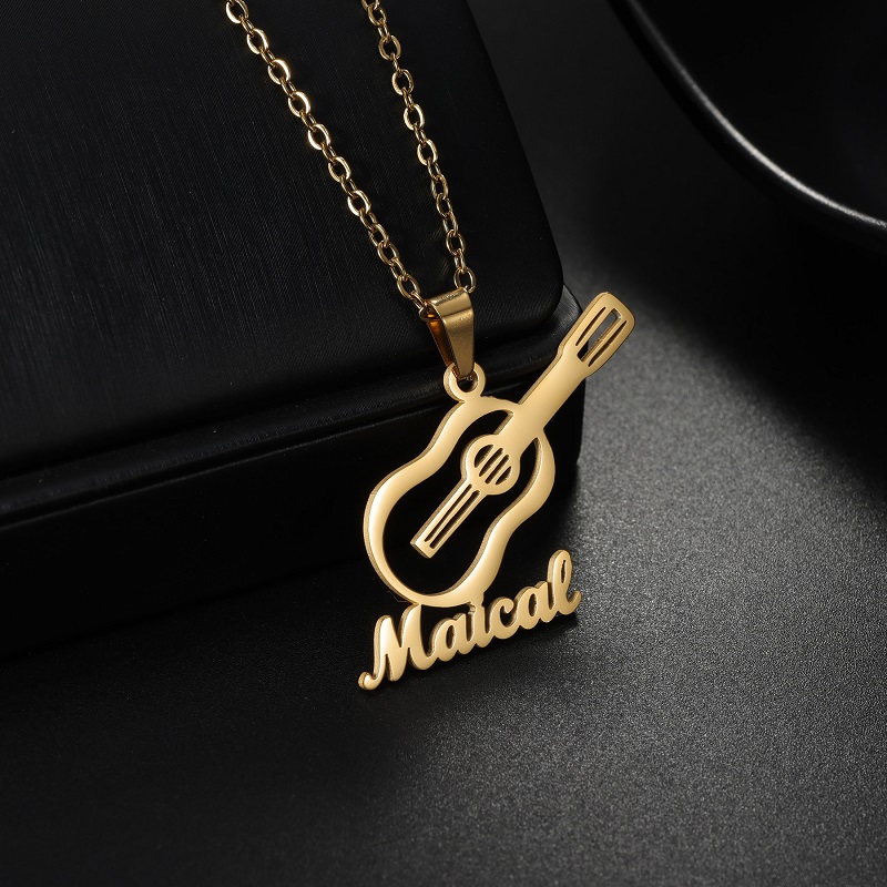 Kalung Liontin Instrumen Musik - Musical Instrument And Name ulasan dan harga