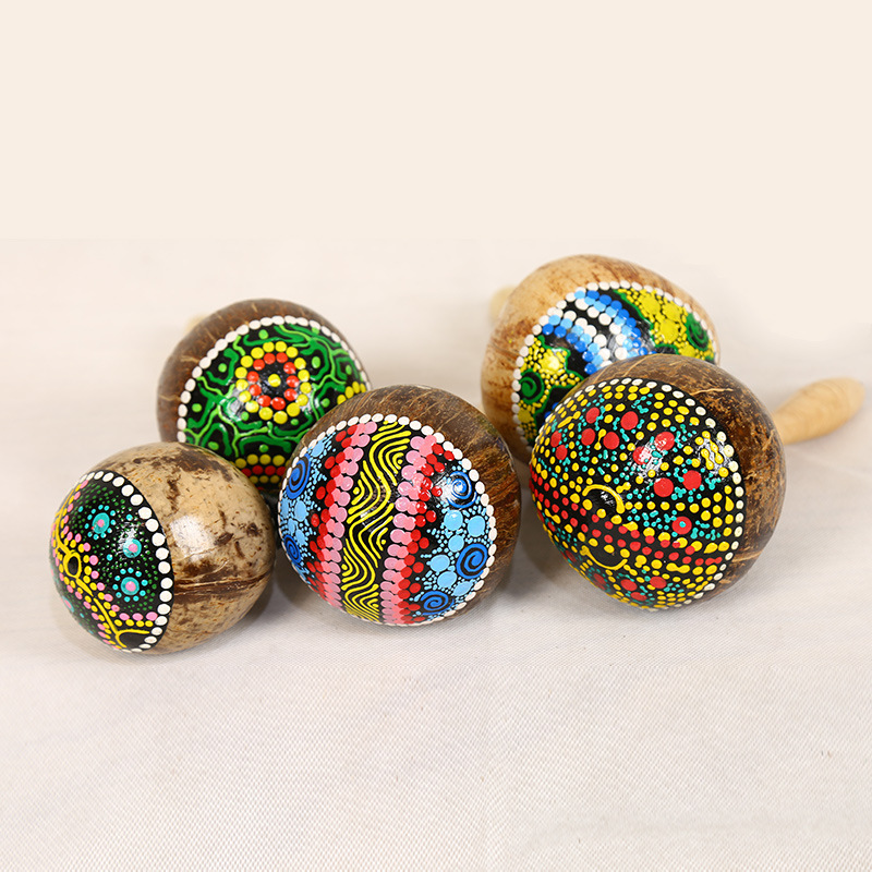 Pengocok Palu Pasir Tempurung  - Musical Instrument Maraca ulasan dan harga