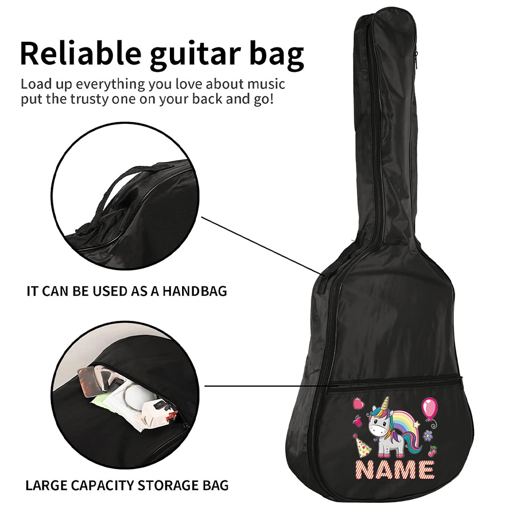 Tas Gitar Custom Nama 36-41 in - Musical Instrument And Name ulasan dan harga