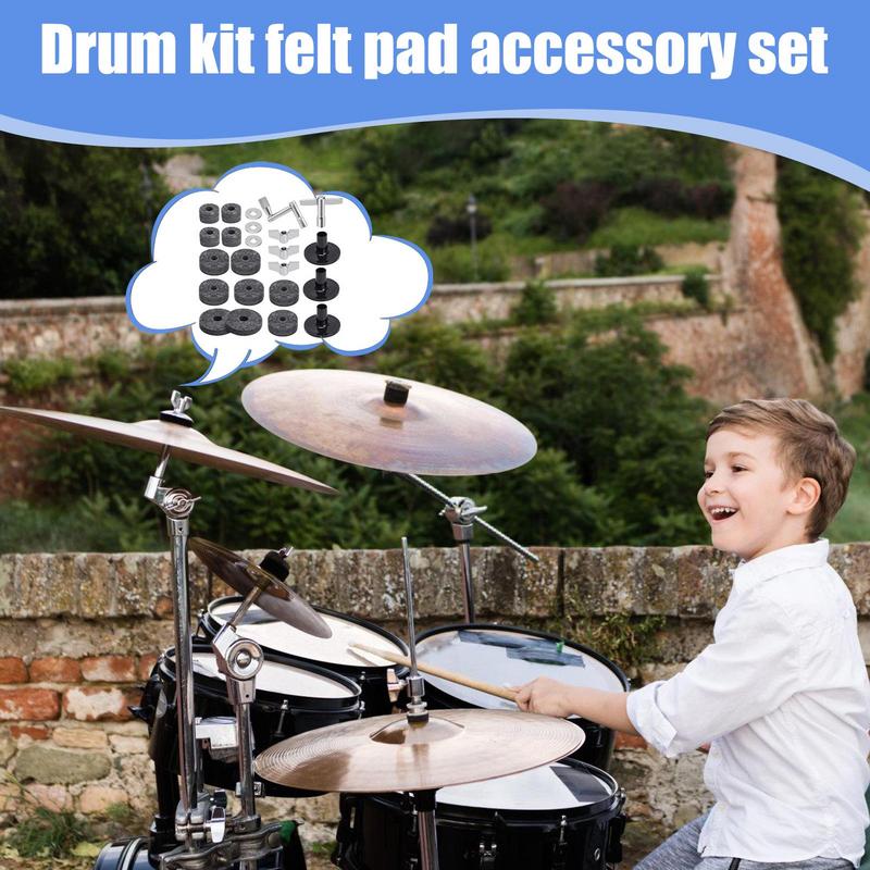 Drum Felt Washer Anti-selip Al - Musical Instrument Family ulasan dan harga