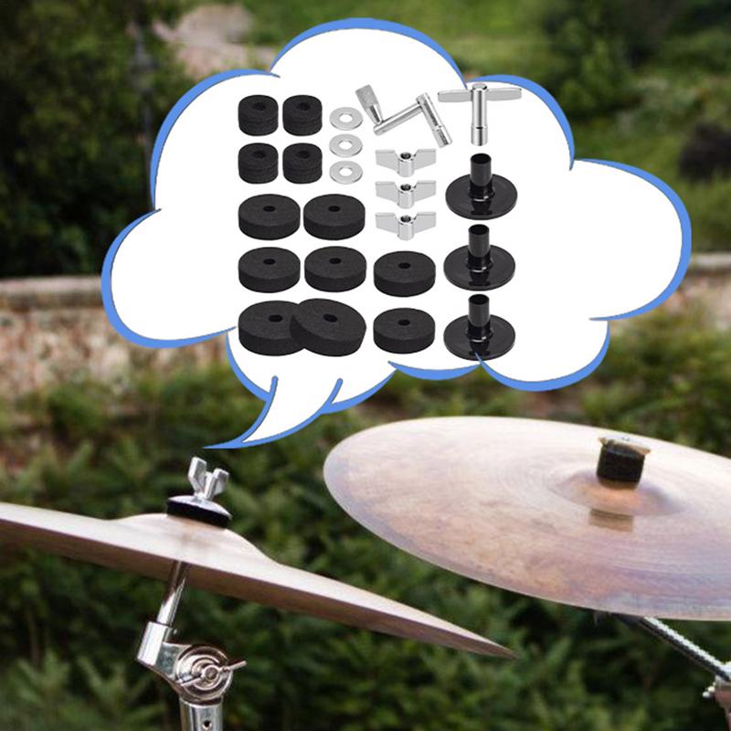 Drum Felt Washer Anti-selip Al - Musical Instrument Family ulasan dan harga