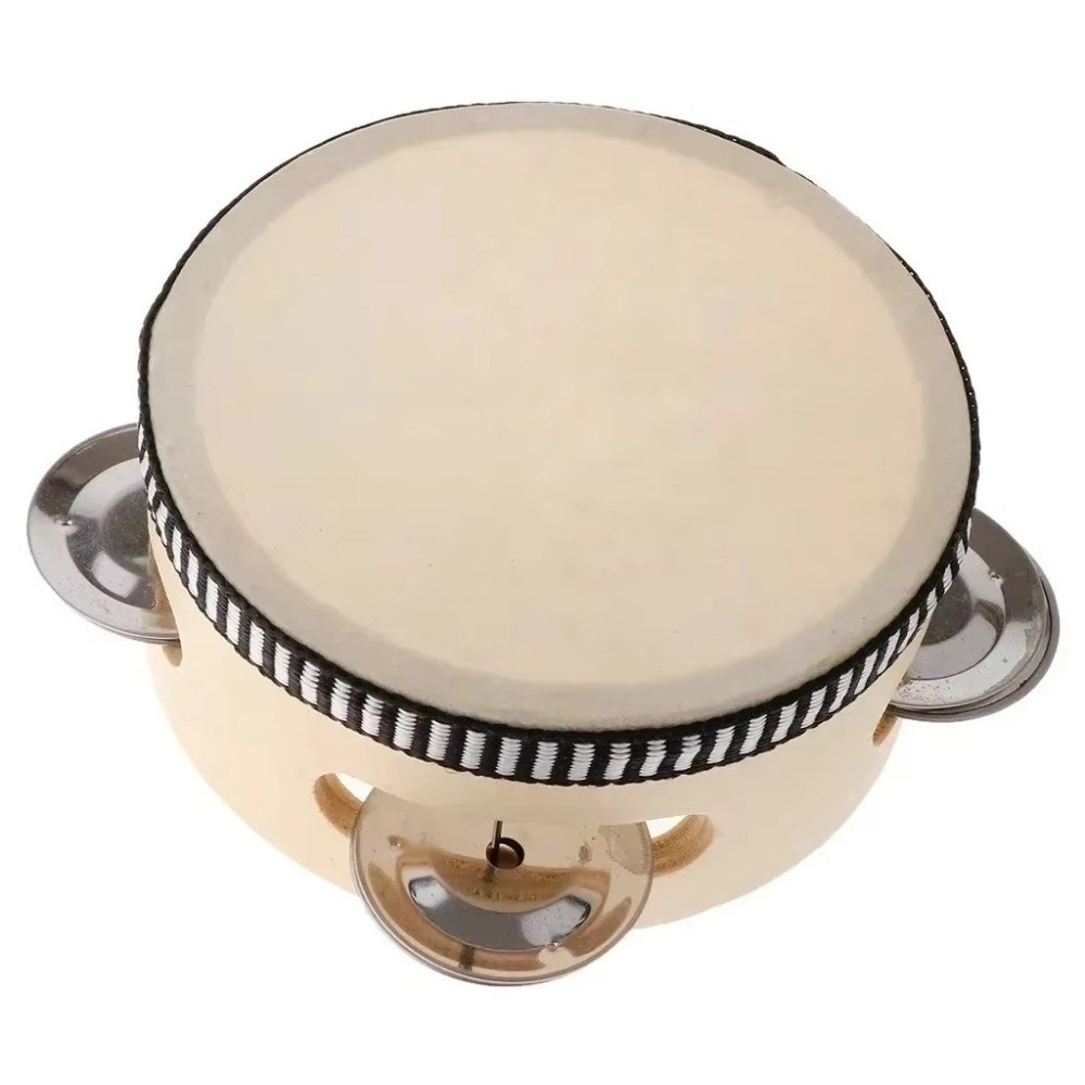 Drum Genggam 4/6/8/10 Inci Dru - Musical Instrument Tambourine ulasan dan harga