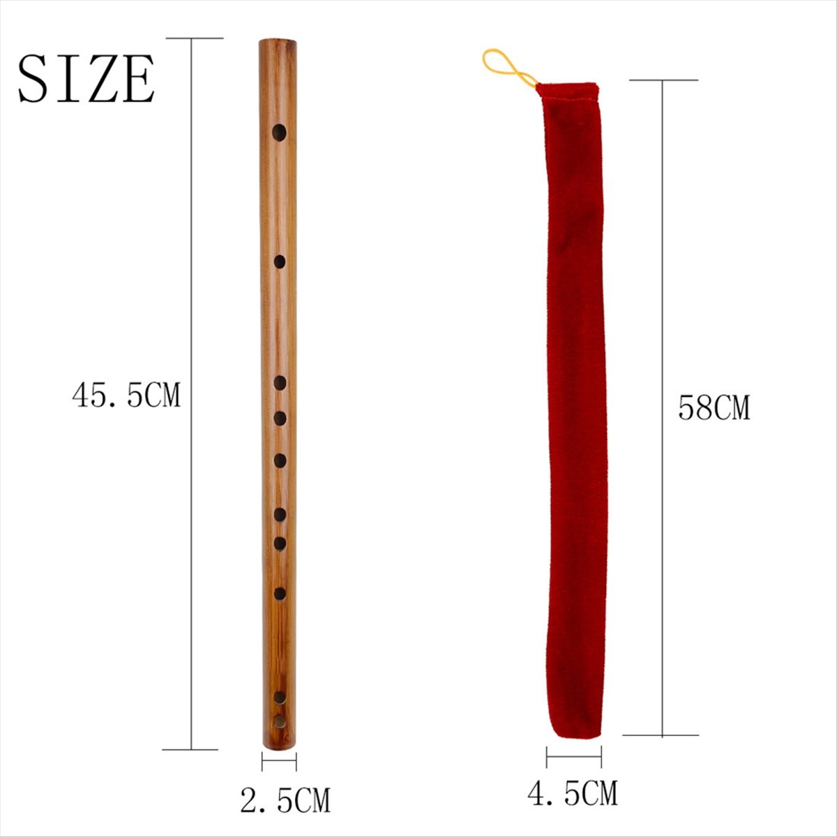 Seruling Bambu Mini Meibet D K - Musical Instrument Piccolo ulasan dan harga