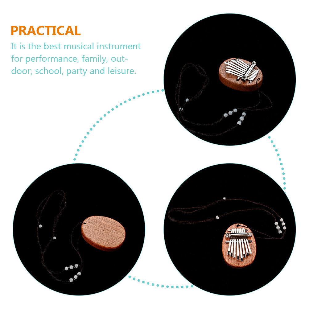 Kalimba 8-Tuts Kecil dengan Ta - Musical Instrument Family ulasan dan harga