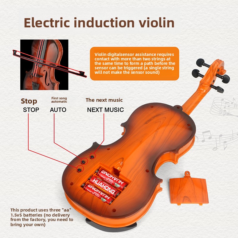 Mainan Biola Akustik Mainan La - Musical Instrument Maraca ulasan dan harga
