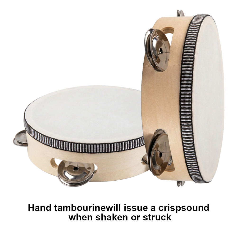 Drum Genggam 6 Inci, Tamborin  - Musical Instrument Tambourine ulasan dan harga