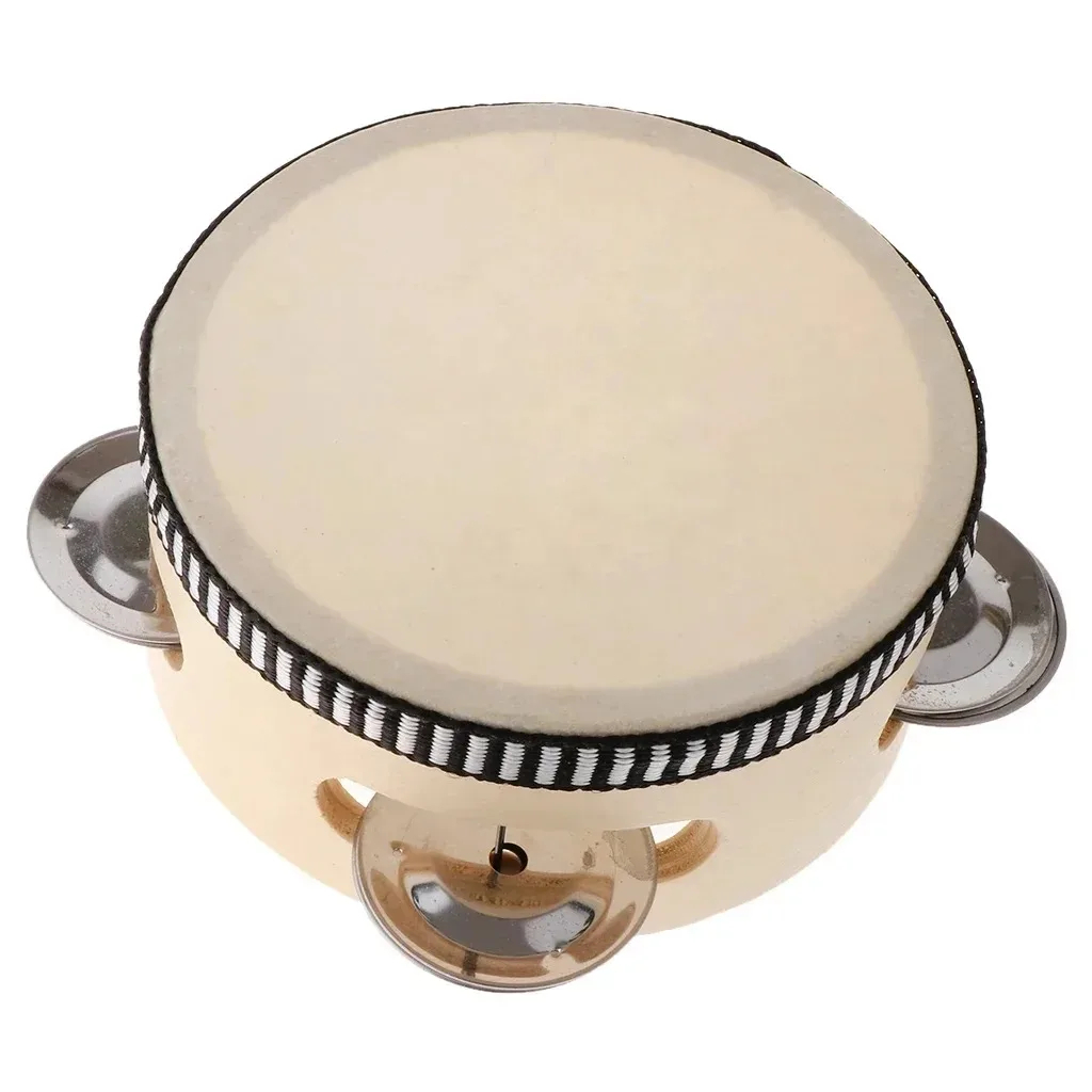 Drum Genggam 6 Inci, Tamborin  - Musical Instrument Tambourine ulasan dan harga