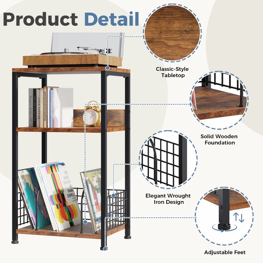Meja Putar Piringan Hitam 3 Ti - Musical Instrument Morocco ulasan dan harga