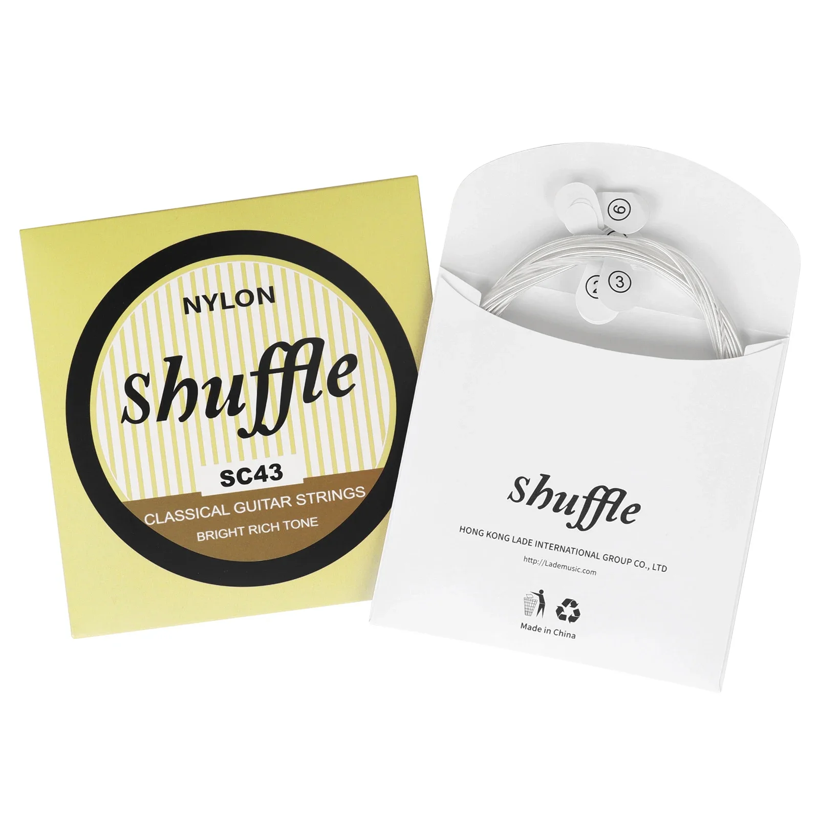 SHUFFLE SC43 Senar Gitar Klasi - Classical Guitar Nylon ulasan dan harga